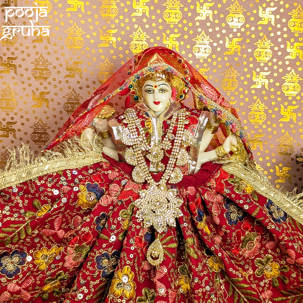 RaktaPushpa Mata Rani Lehenga Set