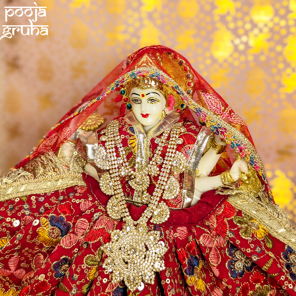 RaktaPushpa Mata Rani Lehenga Set