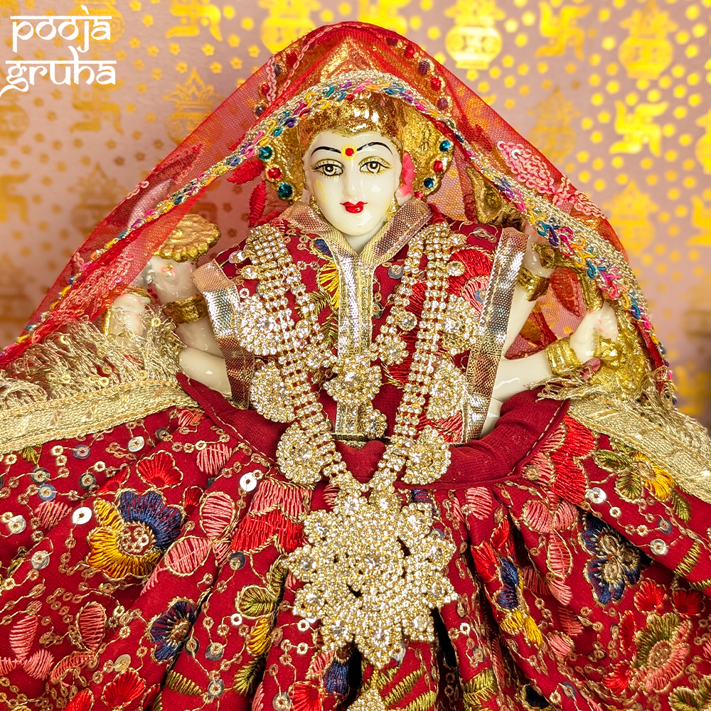 RaktaPushpa Mata Rani Lehenga Set