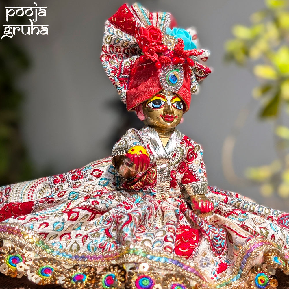 Shvetambara Summer Laddu Gopal Dress