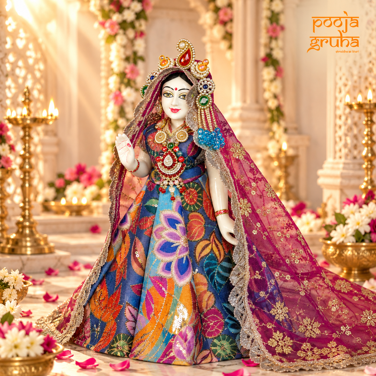 Neel Madhav | Navratri Special Radha Krishna Dress Set
