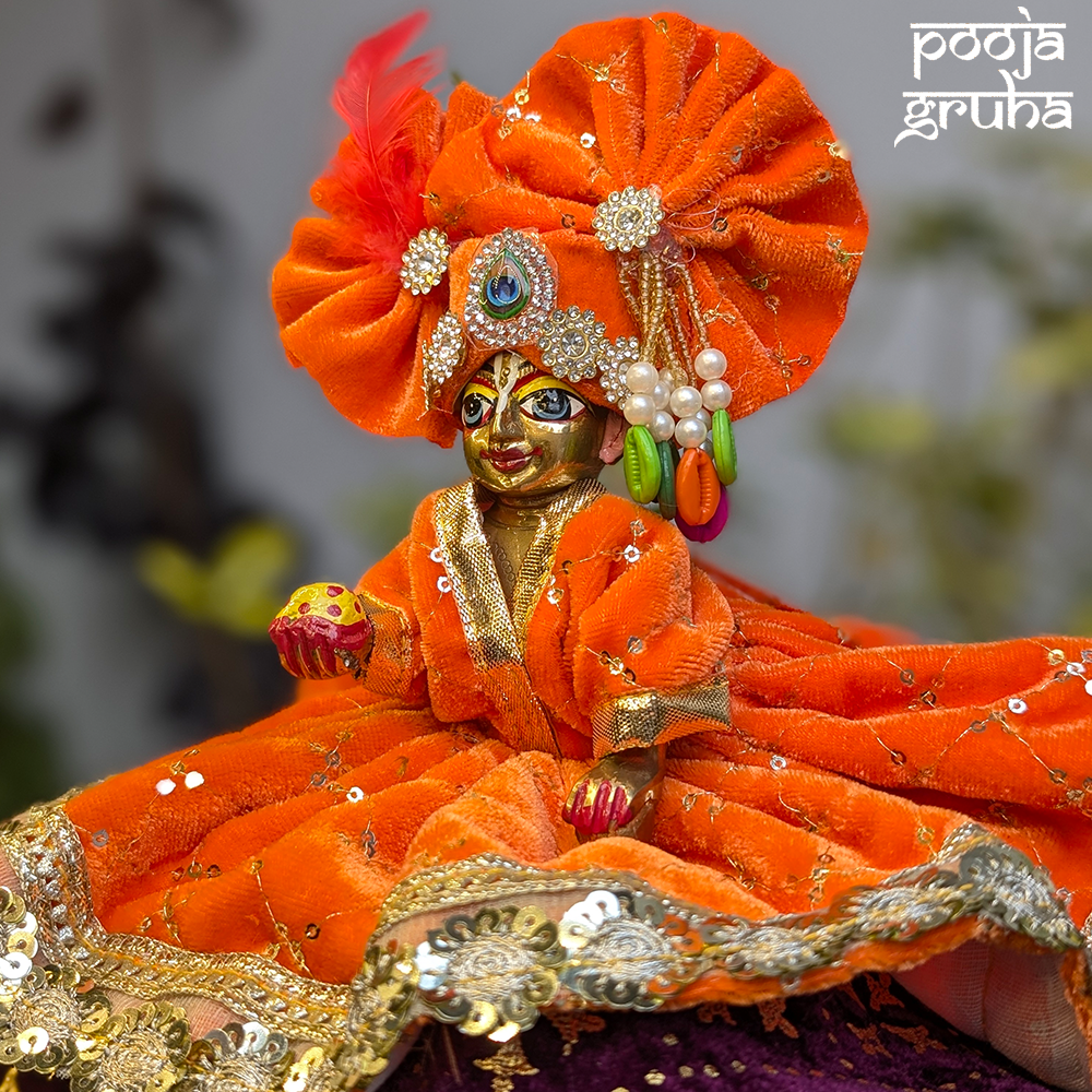 Laddu Gopal Agnilekha Vastra Set