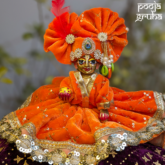 Laddu Gopal Agnilekha Vastra Set