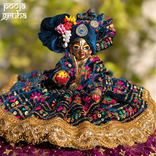 Laddu Gopal Mayur Vastra Set