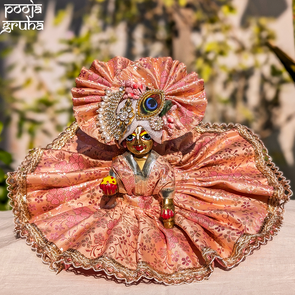 Radha Lotus Glow Radha Rani / Laddu Gopal Dress set