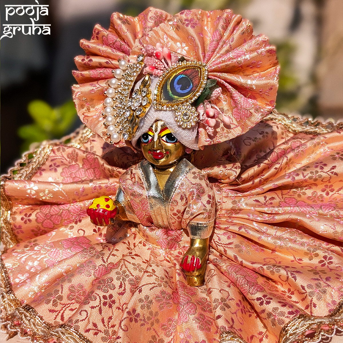 Radha Lotus Glow Radha Rani / Laddu Gopal Dress set
