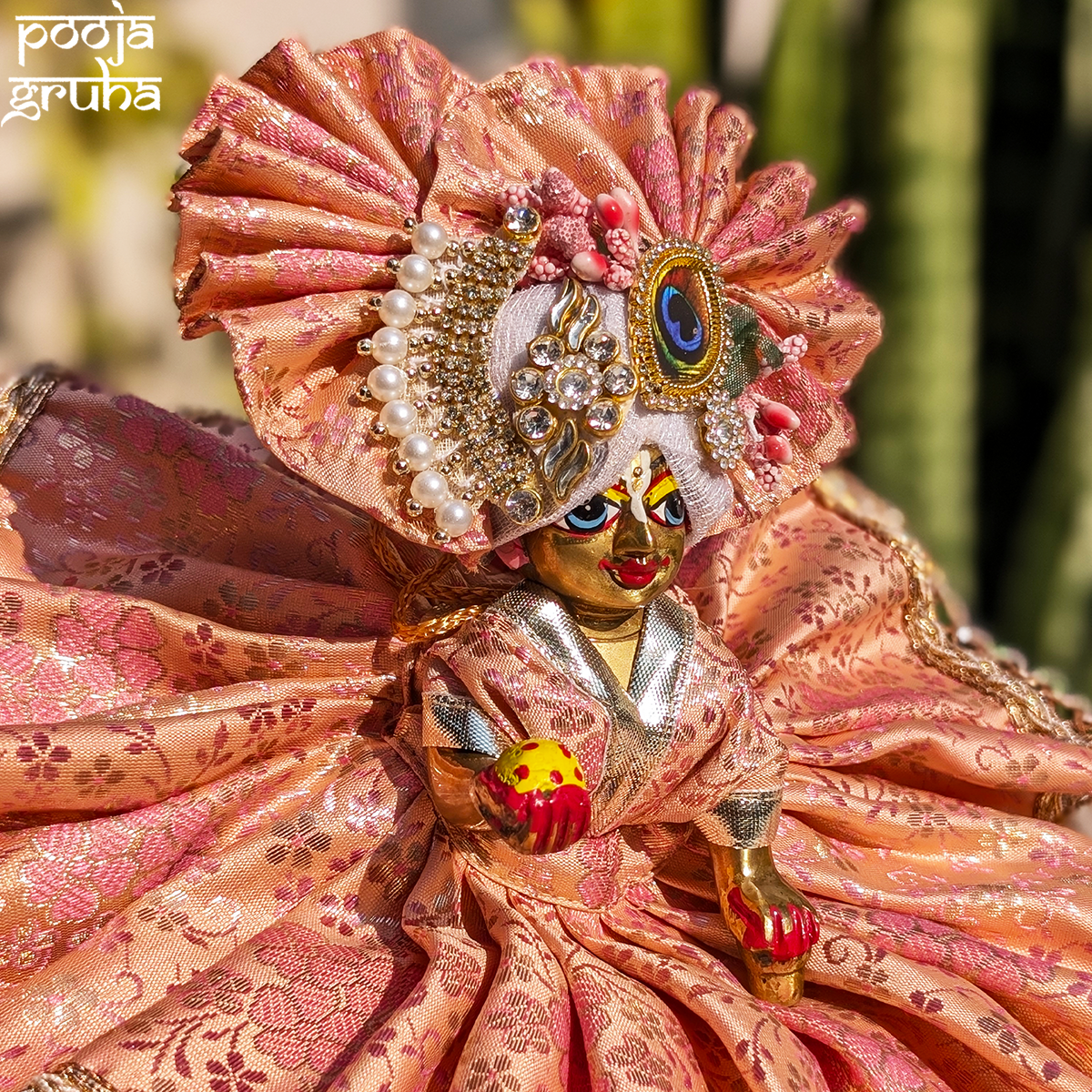 Radha Lotus Glow Radha Rani / Laddu Gopal Dress set