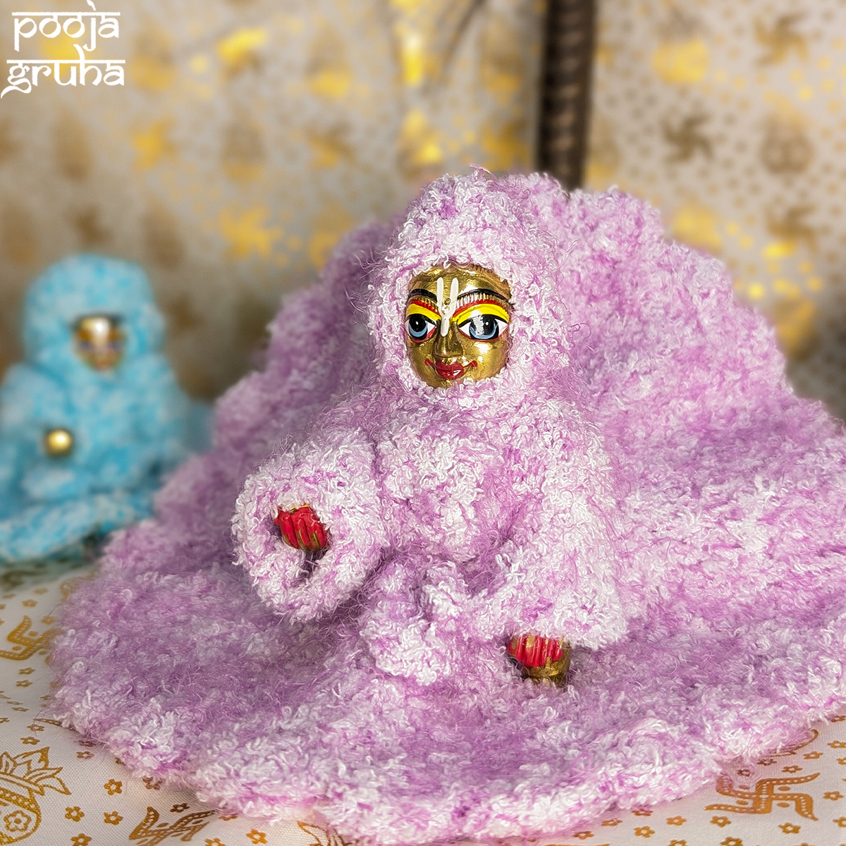 Himkanth Laddu Gopal Woolen Dress Set