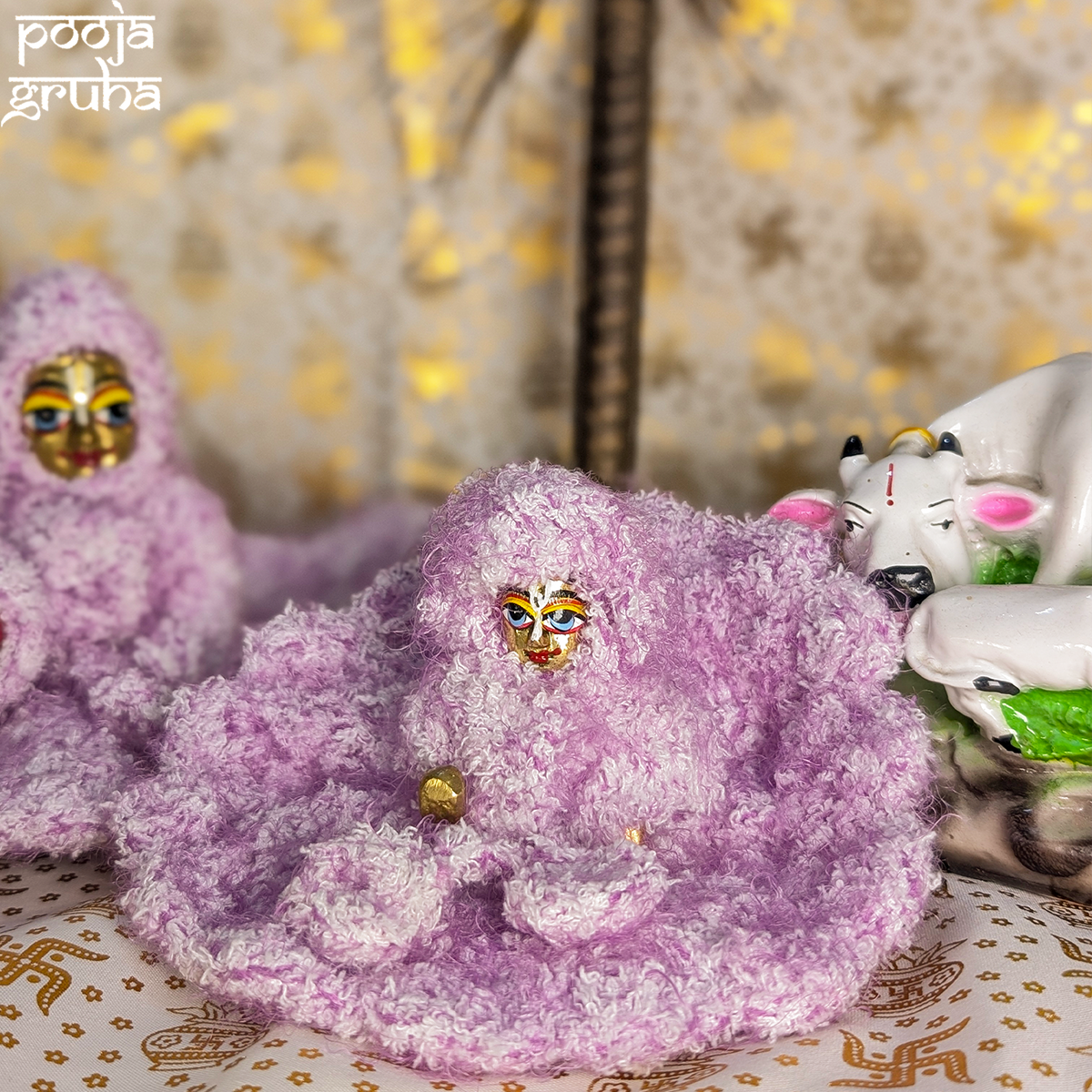 Himkanth Laddu Gopal Woolen Dress Set