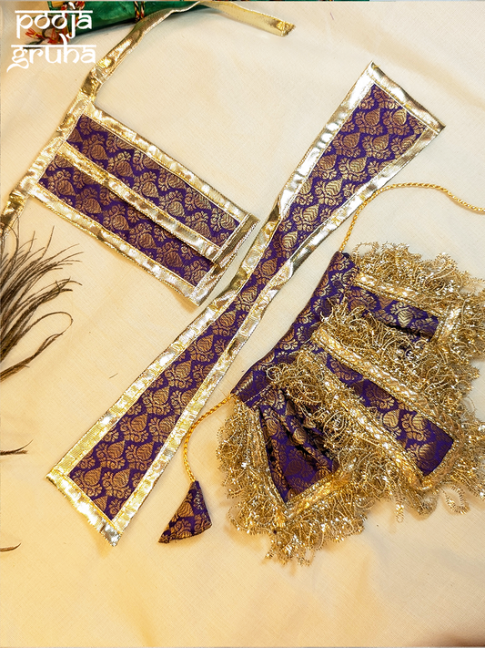 Rajdeepa Dhoti Dress Set for God