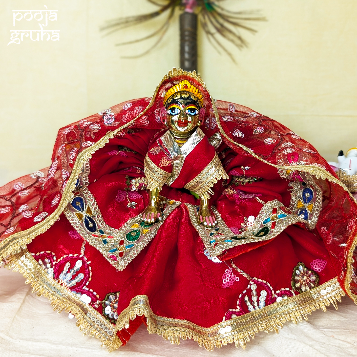 Shringarini Radha Rani/ Laddu Gopal Dress Set