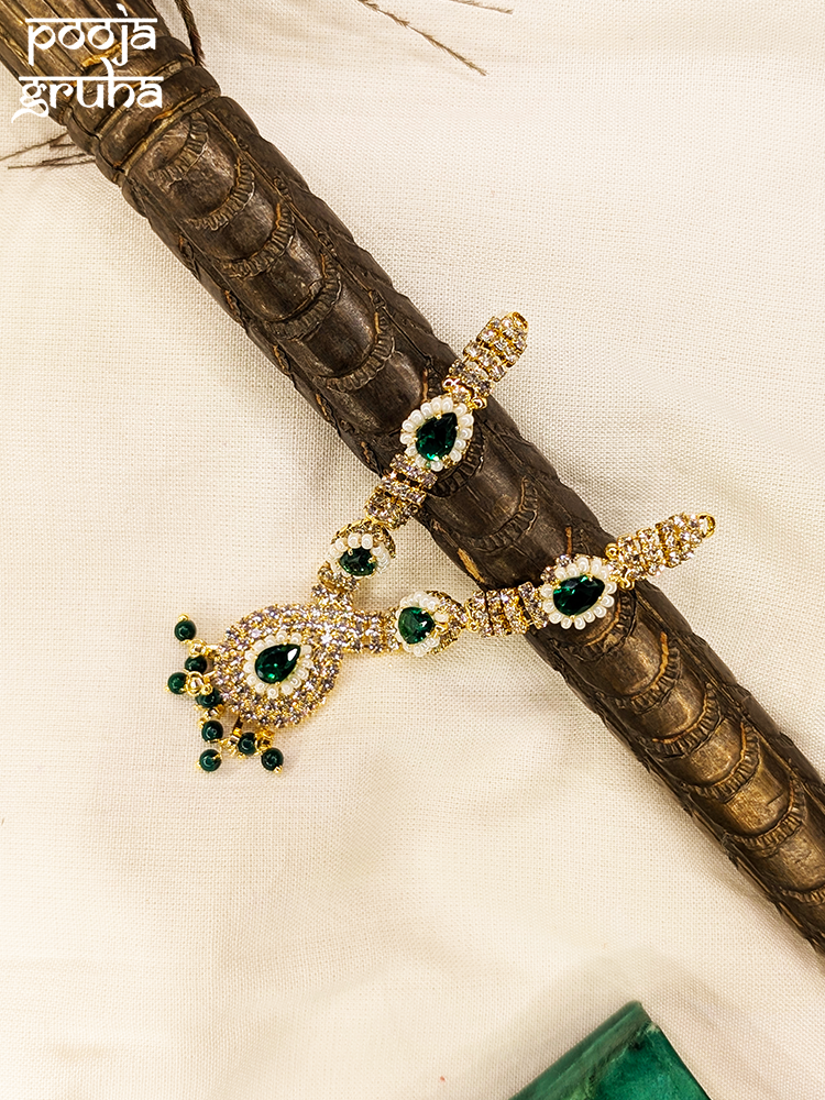 Emerald Teardrop Necklace