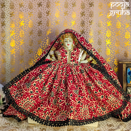 Raktambara Mata Rani Cotton Dress Set