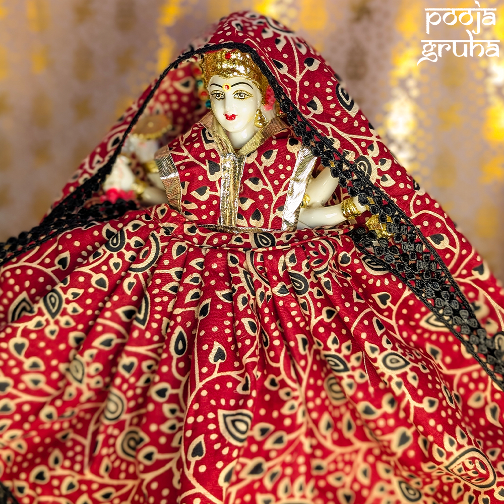 Raktambara Mata Rani Cotton Dress Set