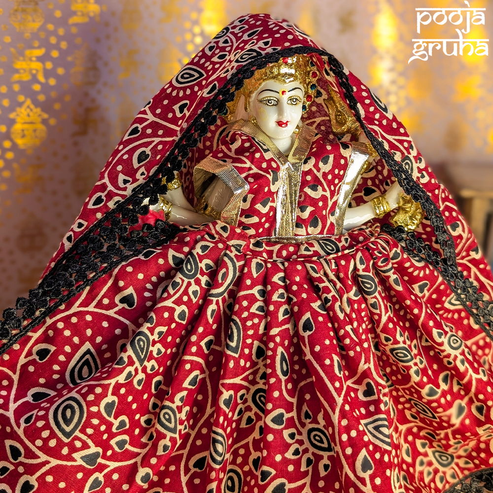 Raktambara Mata Rani Cotton Dress Set