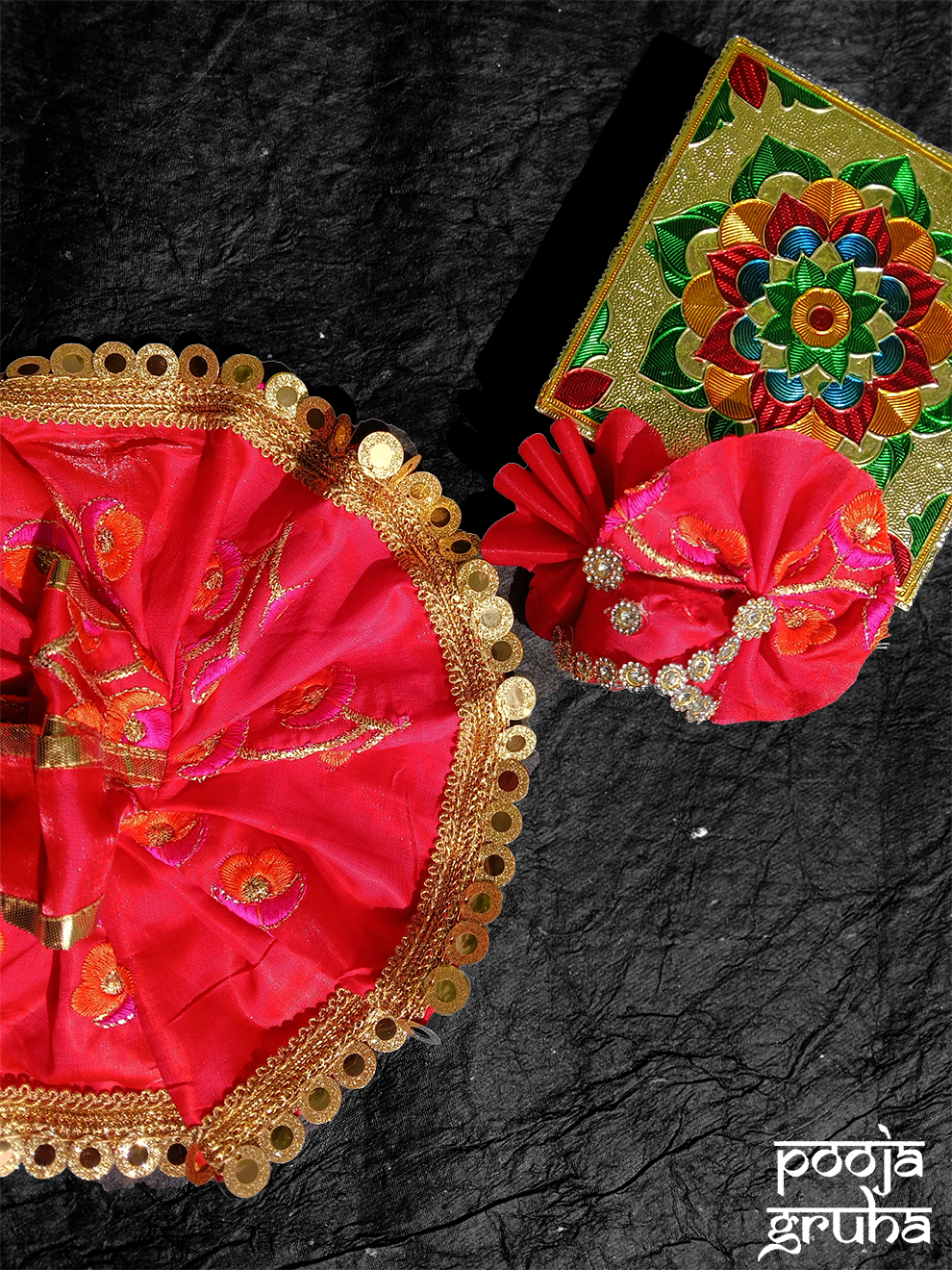 Mangal Lal Vastra - Laddu Gopal Dress Set