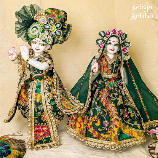 Prathama Radha Krishna Ji Dress Set