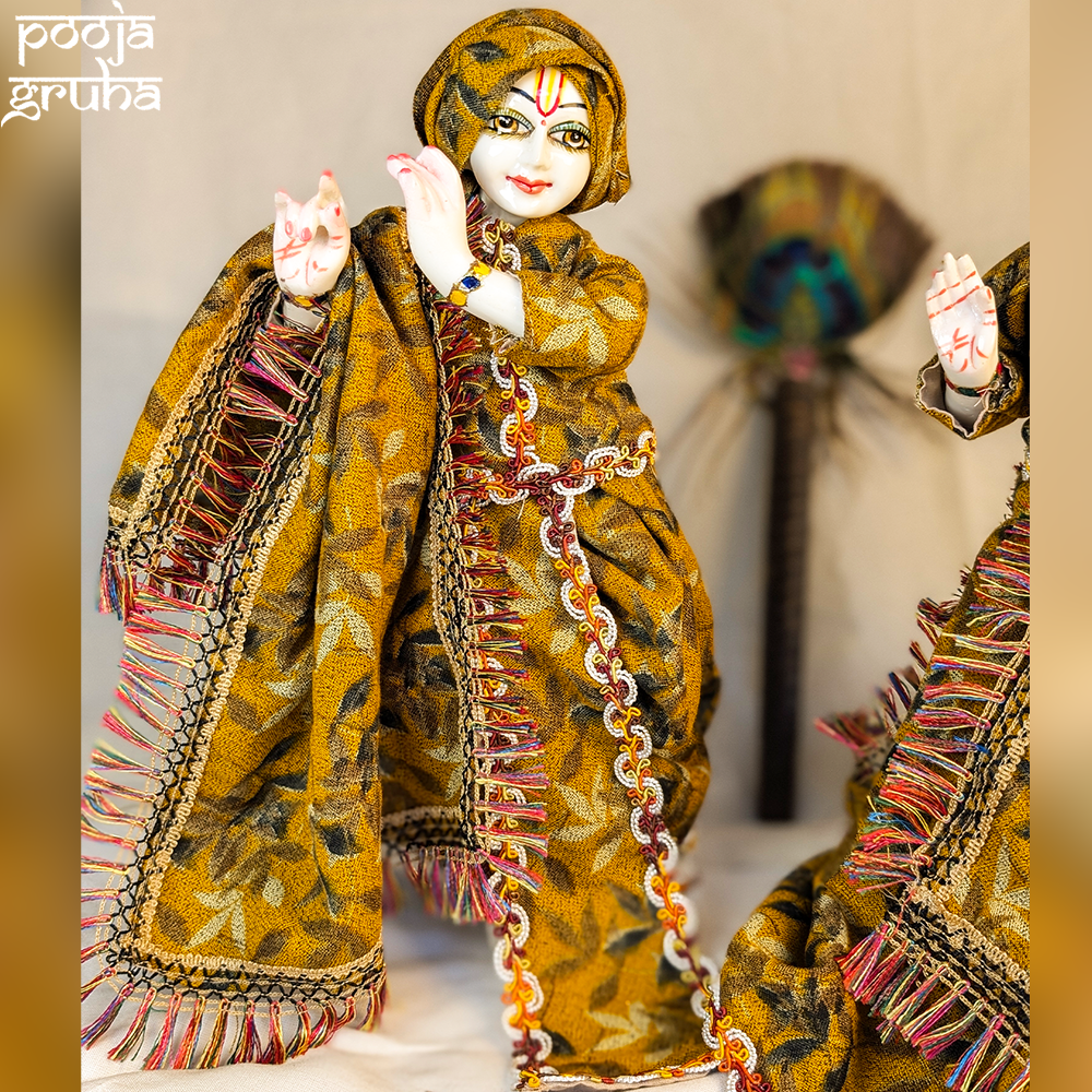 Pitambara Saanjhvastra Radha Krishna Dress Set