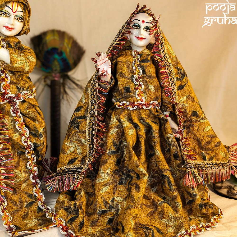 Pitambara Saanjhvastra Radha Krishna Dress Set