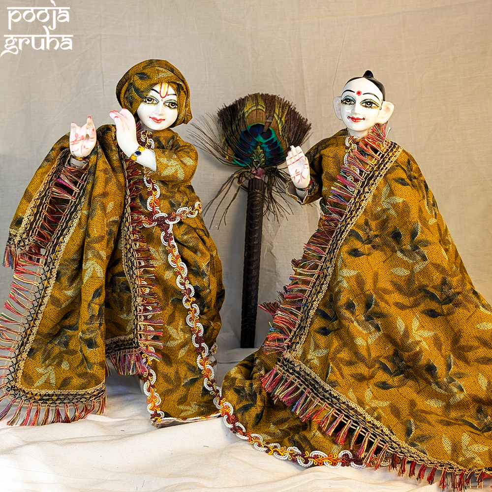 Pitambara Saanjhvastra Radha Krishna Dress Set