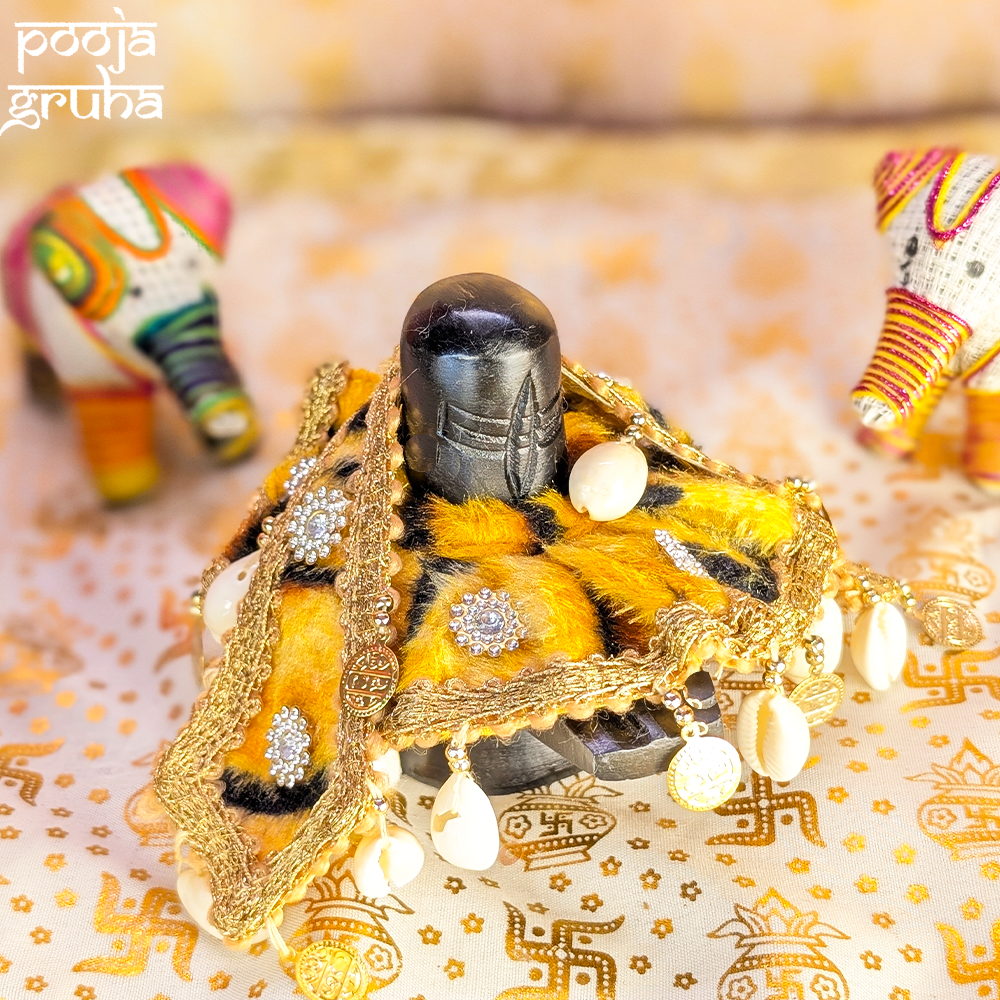 Tiger Velvet Shiv Ling Dress Set