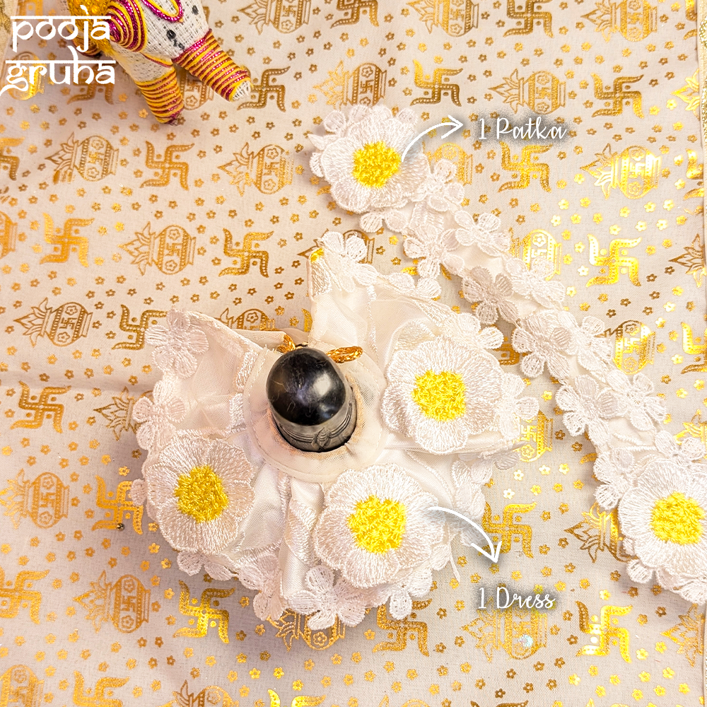 Floral Shiv Ling Dress Set