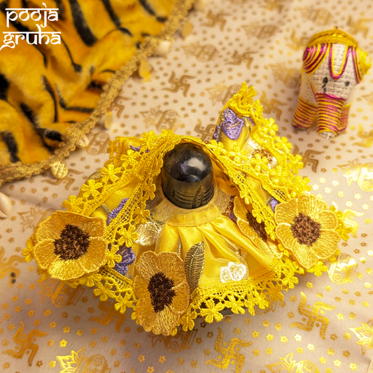 Floral Shiv Ling Dress Set