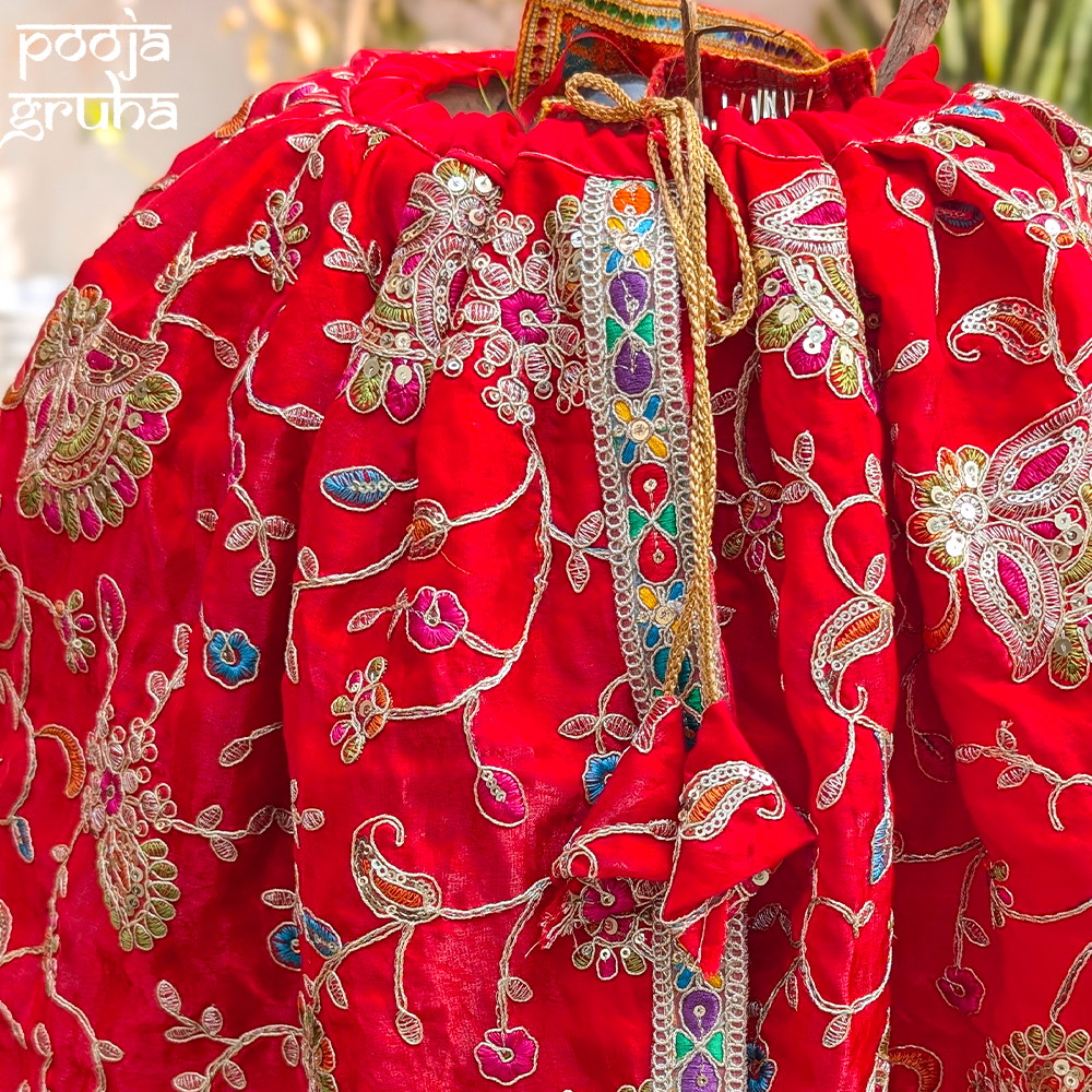 Mangala Shringar Tulsi Lehenga & Chunri Set