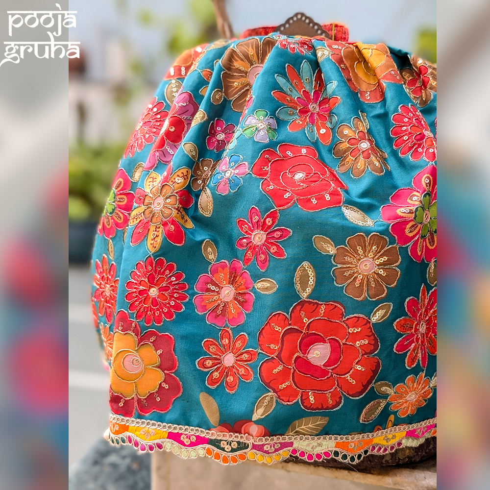 Neelam Shringar Tulsi Lehenga & Chunri Set