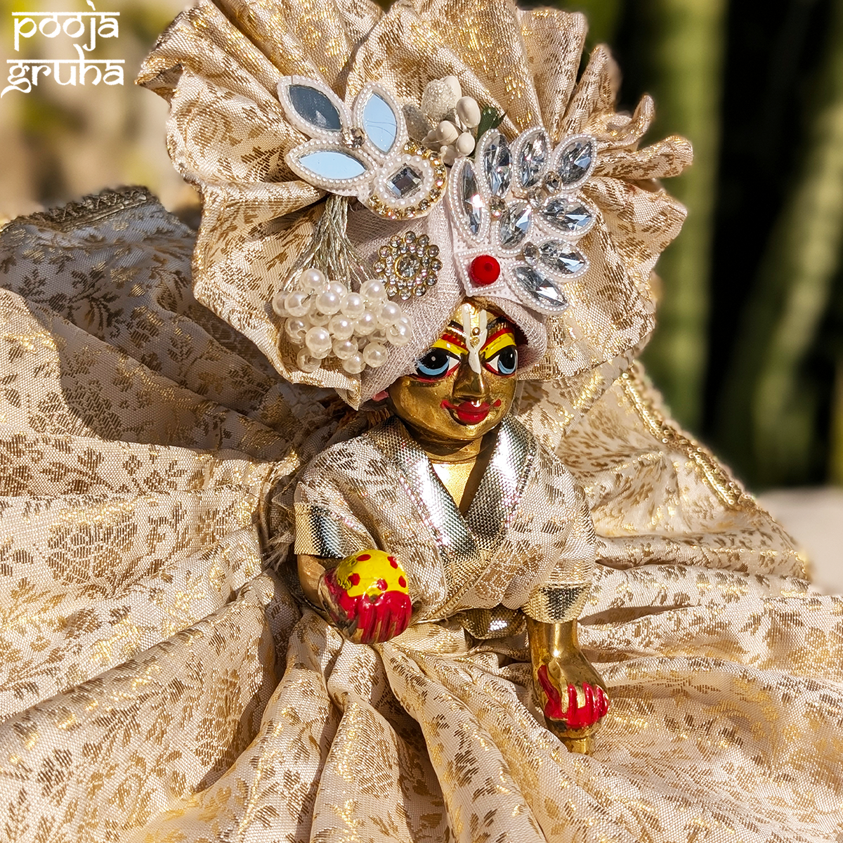 Shweta Divine Radha Rani / Laddu Gopal Dress set