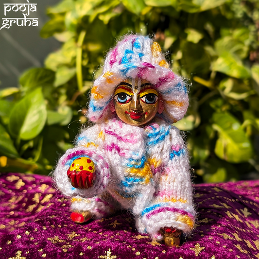 Woolen Jacket Set for Laddu Gopal