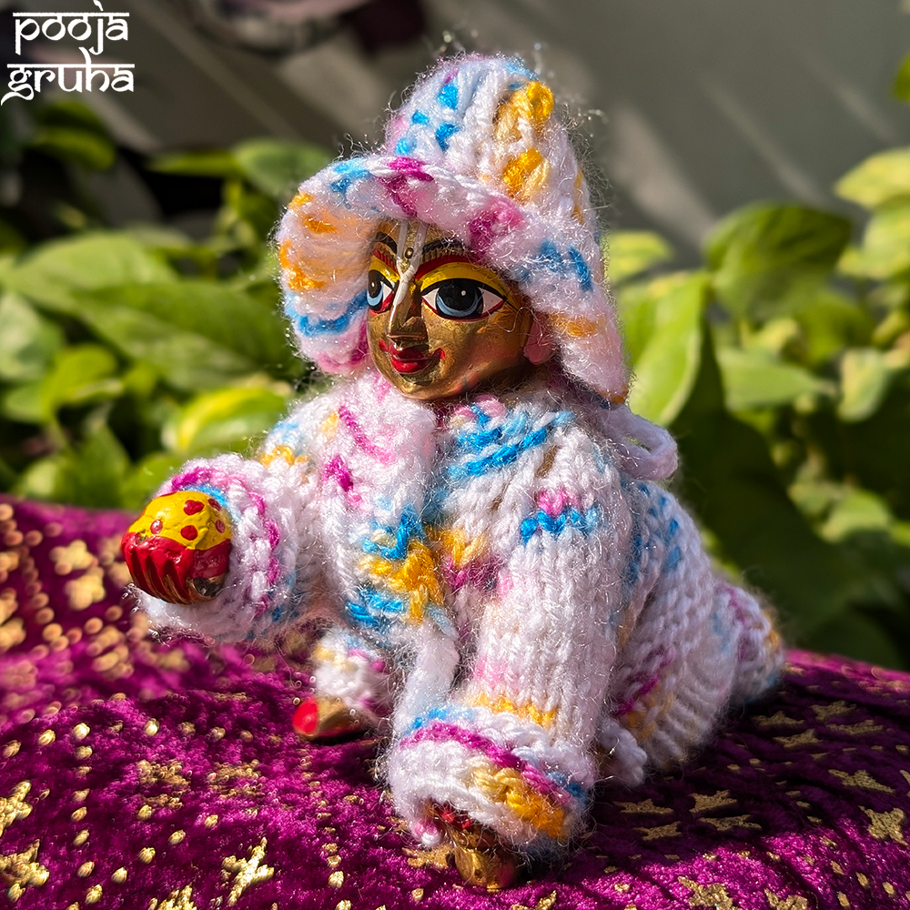 Woolen Jacket Set for Laddu Gopal
