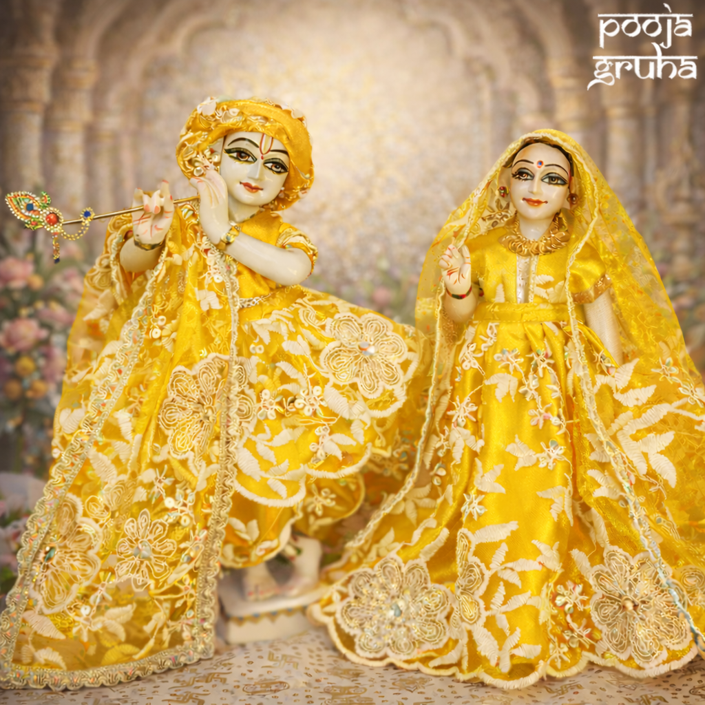 Phoolvan Leela Radha Krishna Dress Set