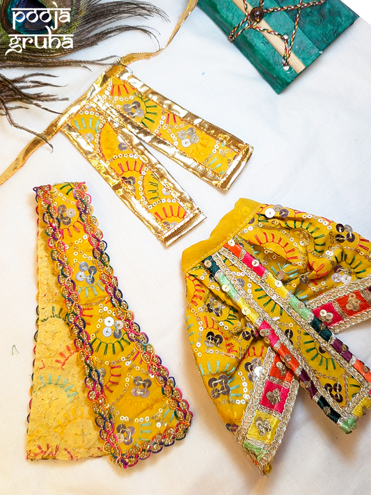 Tejasvi Dhoti Dress Set for God